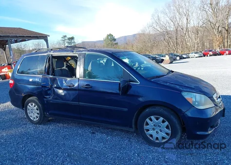 2007 Honda Odyssey Lx from USA, damaged, VIN 5FNRL38207B135626